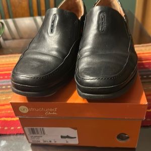 Clarks Mens slip on shoes